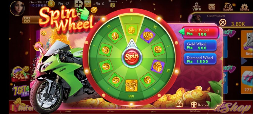 Aviator92 spin wheel